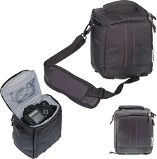 Navitech Black Camera Bag For The Pentax K-1 Full Frame DSLR Camera