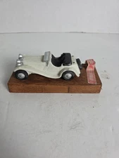 Vintage 1978 miniature lionstone whisky decanter (1936 Jaguar) Empty