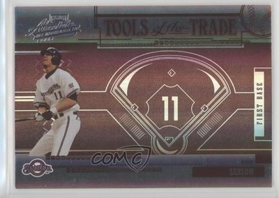2005 Playoff Absolute Memorabilia Reverse Red Spectrum 23/50 Richie Sexson 0t2