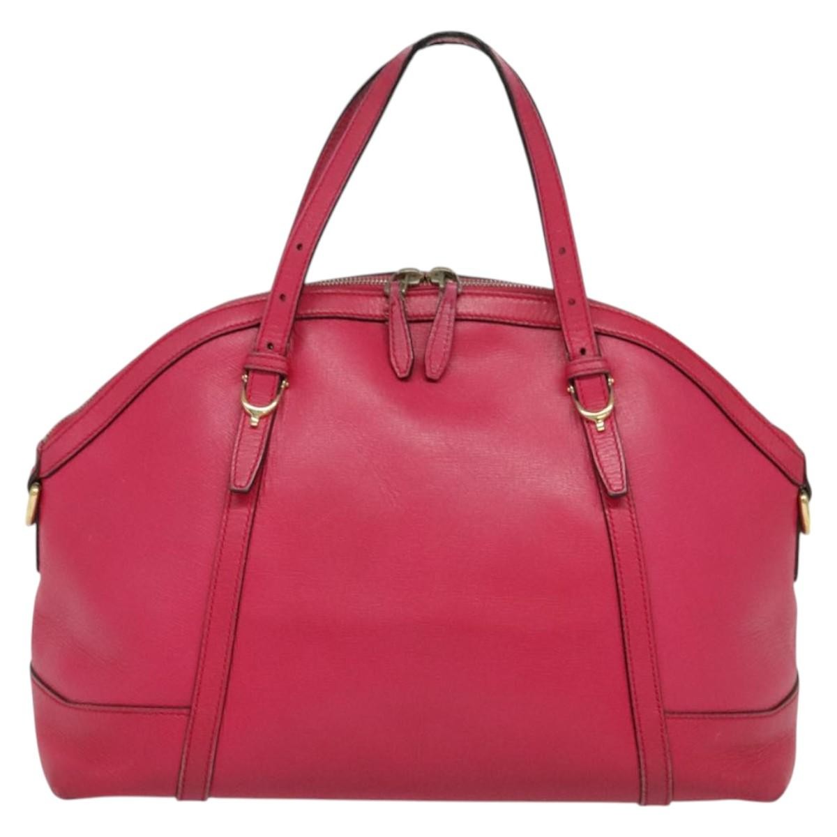 Gucci Micro Guccissima Pink Leather Handbag 100% Authentic