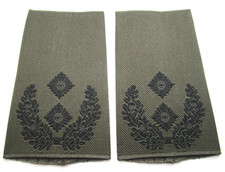 KLETT Rangabzeichen Heer Oberstleutnant schwarz/oliv Bw  Aufschiebeschlaufen