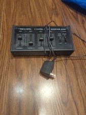 Realistic 32-1105A 4-Channel Stereo Microphone Mixer 9 Volt TESTED