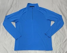 REI Co-Op Shirt Mens Extra Large Tall Blue Active Pursuits Pullover Performance