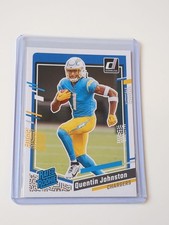 Panini Donruss 2023 Quentin Johnston Los Angeles Chargers Rated Rookie RC NFL 