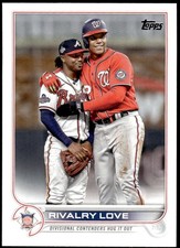 2022 Topps Update #US310 Rivalry Love (Juan Soto / Ozzie Albies)