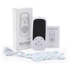 EMS Pulse Electric Muscle Stimulator Back Neck Body Massager Tens Acupuncture Me
