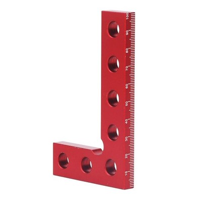 Mini Small Square Center Finder Tool Aluminum Alloy Woodworking 90 Degree Mac...