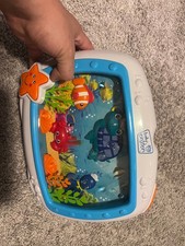 Baby Einstein Sea Soother Crib Toy Musical light up Aquarium No Remote - TESTED