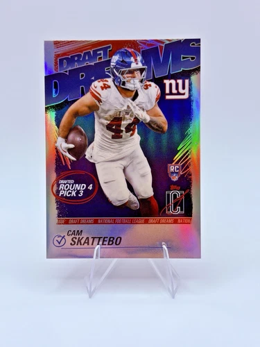 2025 Topps Signature Cam Skattebo Base (RAW)