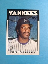 Ken Griffey Sr 1986 Topps Baseball Card # 40 J8662