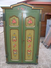 Armadio Tirolese dipinto seconda metà 800 autentico