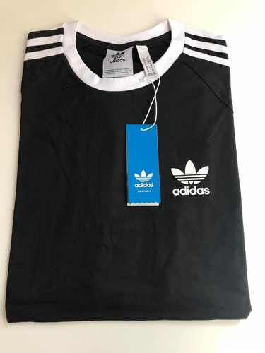 Adidas Originals Men's T-Shirt Crew Neck Retro Short Sleeve Summer Tee Sale - Picture 21 of 25