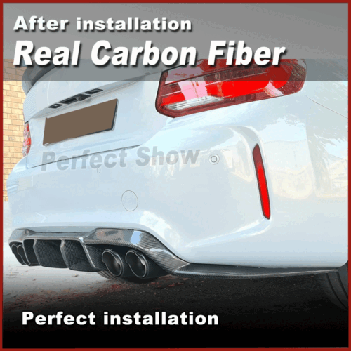 Carbon Heckdiffusor Diffusor Spoiler Heckansatz für BMW 2 Coupe F87 M2 2015-2018 - Bild 5 von 11