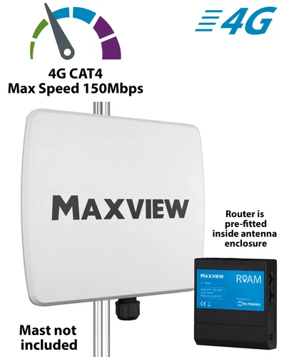 Maxview BASE/50 Roam Basecamp – Portable Wi-Fi Hotspot & 4G System