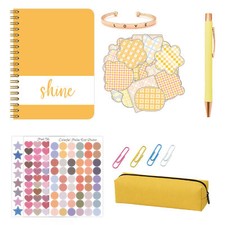 DIY Journal Kit Planner Notebbok Scrapbook  Diary Supplies Set Fun Cute Y2I4