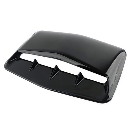 Car Hood Scoop Air Vent Flow Intake Cover Decorative Bonnet Decor ABS Universal - Picture 4 of 11