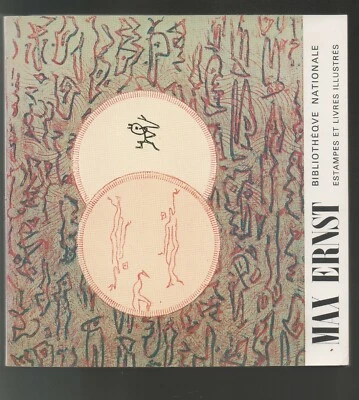 catalogue Max Ernst Bibliothèque Nationale 1975 estampes livres illustrés - Photo 1/3