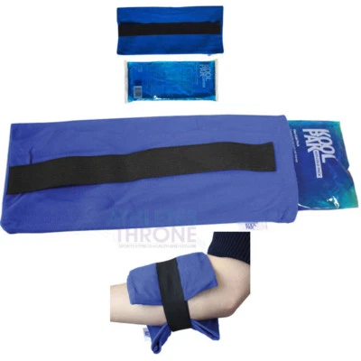 Koolpak Reusable Hot/Cold 1st Aid Gel Pack + Compression Wrap Arms Leg Neck Pain
