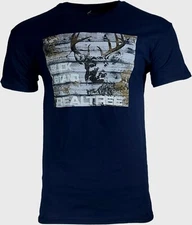 Men'sT Shirt-"REALTREE"-Hunting Deer-American  Buck Brand-  -100% Cotton-NWT