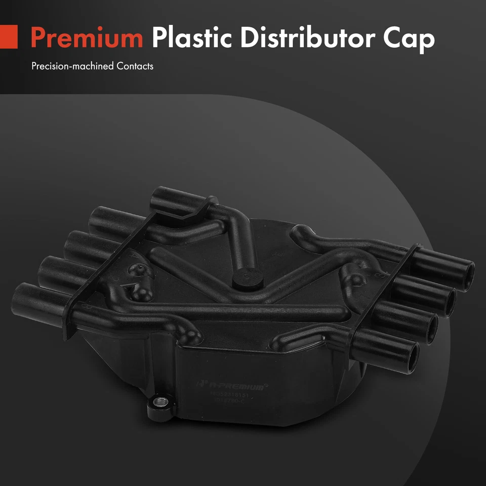 New Ignition Distributor w/ Cap & Rotor for Chevy C2500 C2500 Suburban GMC G3500 - Image 4 of 4