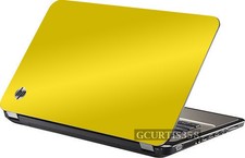 YELLOW Vinyl Lid Skin Cover Decal fits HP Pavilion G6 1000 Laptop
