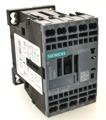 2x Siemens SIRUS Leistungsschütz 3RT2 016-2BB42 | E:06 | 3RT2016-2BB42