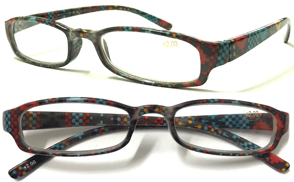 L271A Small Reading Glasses Mens Womens Lightweight Style Various Color