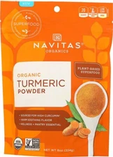 Navitas Organics  Organic Turmeric Powder  8 Oz