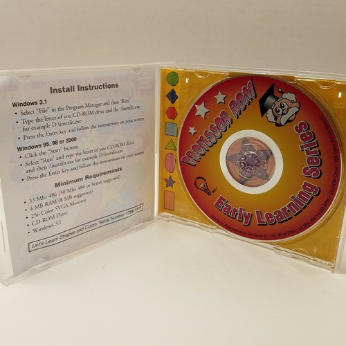 5 VTG PC Games CDs Lot 90s/2000s Crossword, Vegas Jackpot, Solitaire, Hunting + - Picture 5 of 12