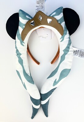 Disney Parks Star Wars Ahsoka Tano Ears Headband - NEW WITH TAGS Disney Parks Star Wars Ahsoka Tano Headband Ears New With  main image 3