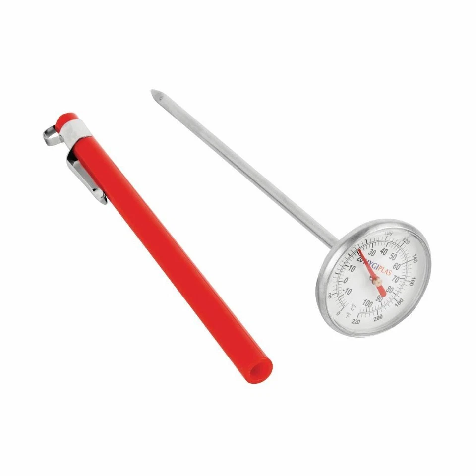 Hygiplas Pocket Thermometer with Dial Range -10 to 흝°C with Clear Markings