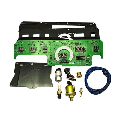 Dodge Duster/Dardo 1970-1976 LED Digital Gauge Cluster con LED verde azulado Foto 2 de 4
