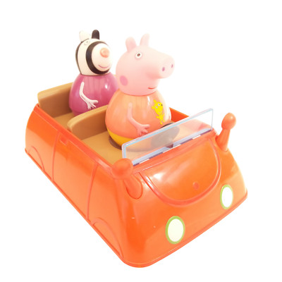 Peppa Pig Weebles Weeble Wobble Car mit Peppa und Zoe