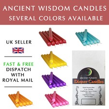30 x NON-DRIP Dinner Bistro Candles 8 hours burn Home Party Church UK SELLER