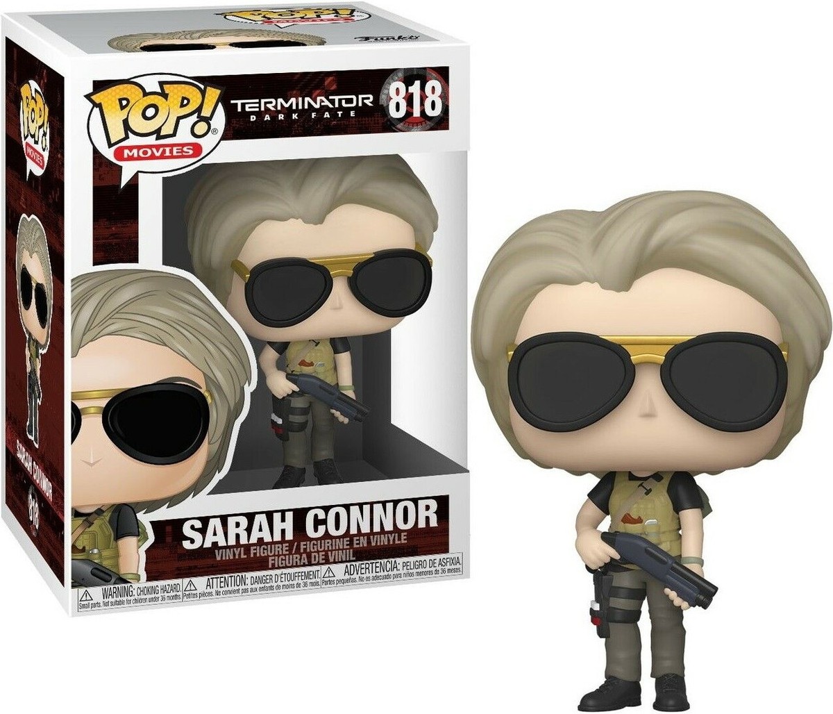 Terminator Dark Fate - Sarah Connor 818 - Funko Pop! - Vinyl Figur