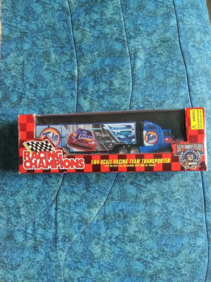 Racing Champions #10 Ricky Rudd escala 1/64 Tide Transporter 1999 Foto 3 de 4