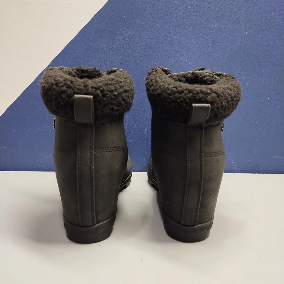 Женские флисовые сапоги Lugz Marsella на танкетке 10 модные скрытые WMARSFV-0055 - Изображение 3 из 4