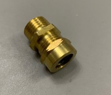 16mm Brass TRS Cable Gland 8mm Dia. Entry Hole for | METPRO | 16TRS stuffing 