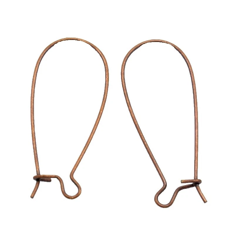 Фурнитура медная для ушных серег