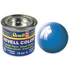 Image of Revell 50 (32150) Light Blue Enamel Gloss Paint New 14ml Tin - T48