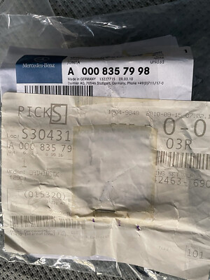 Mercedes-Benz A0008357998 Heater Core O-Ring Kit OEM New | eBay Mercedes-Benz A0008357998 Heater Core O-Ring Kit OEM New | eBay