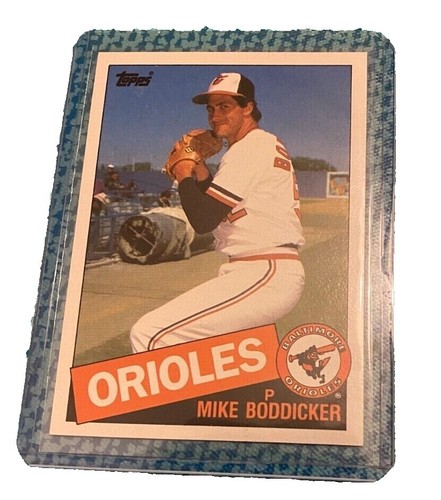 1985 Topps Baseball Mike Boddicker #225 | eBay