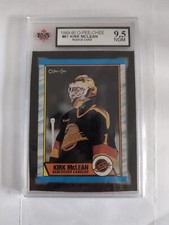 1989-90 O-Pee-Chee Kirk McLean Rookie Card #61 Vancouver Canucks KSA 9.5 NGM!