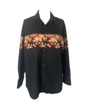 Panhandle Slim Mens Large Pearl Snap Shirt Western Brooks Dunn Vintage 1990s