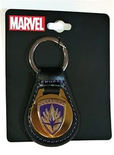 GOTG Classic Retro Leather Like Key Chain New NOS MOC Guardians of Galaxy
