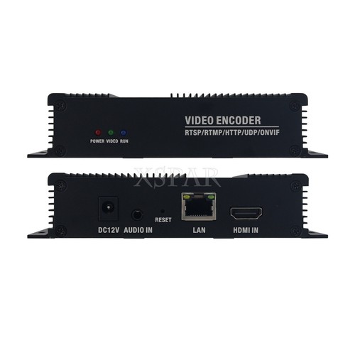 H.265/H.264 HDMI-compatible Video Encoder 1080P/60FPS for RTSP/RTMP/HTTP/UDP - Photo 2/6