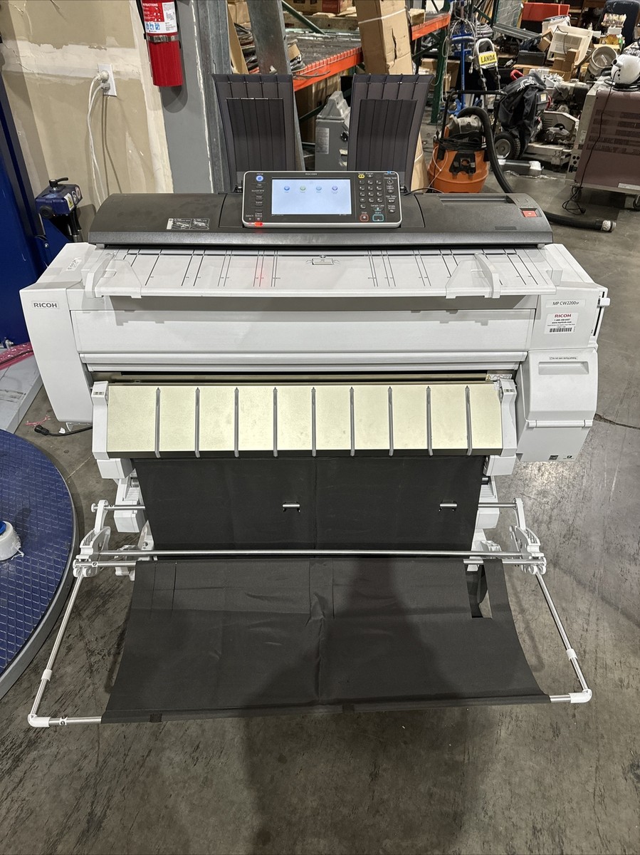Ricoh MP CW2200SP Color Wide Format Printer | eBay