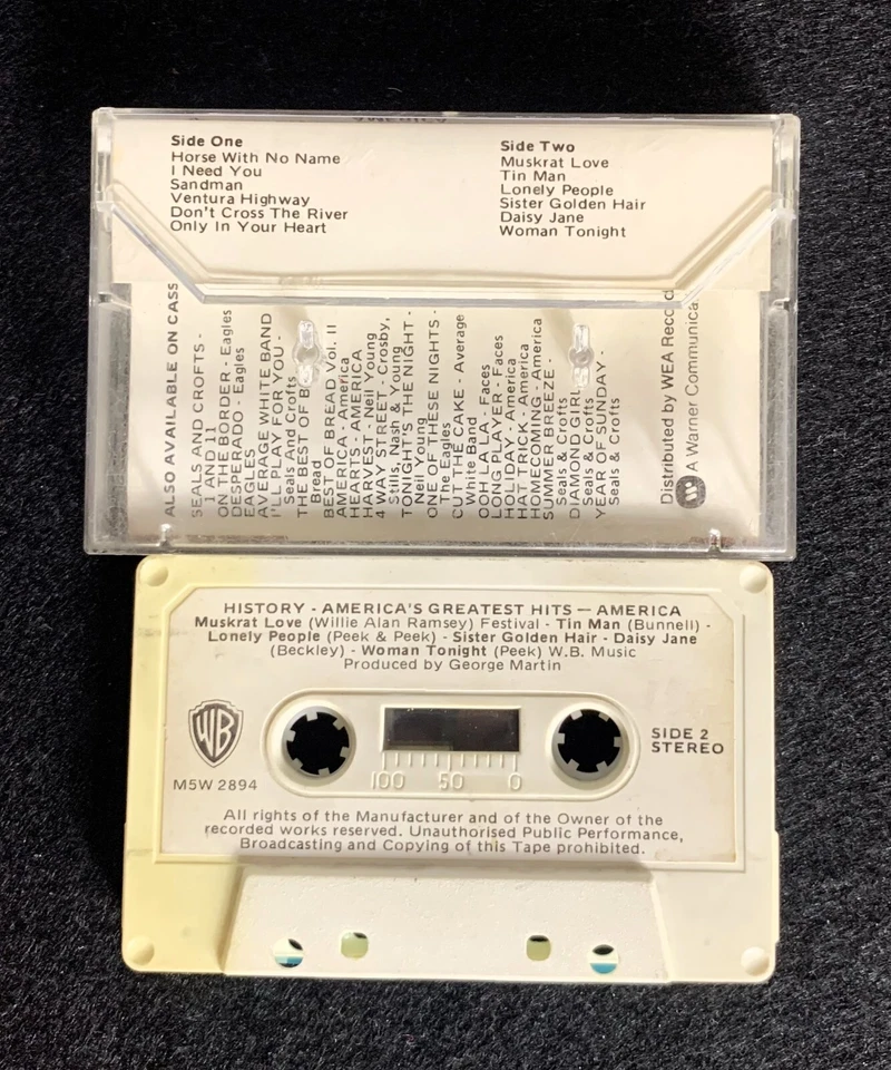 America - History America's Greatest Hits Cassette - Image 2 of 4