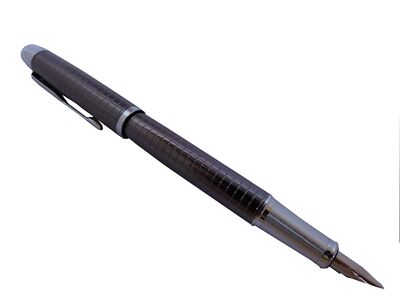 Parker IM Füllfederhalter Füllhalter Deep Gun Metal, Federbreite M