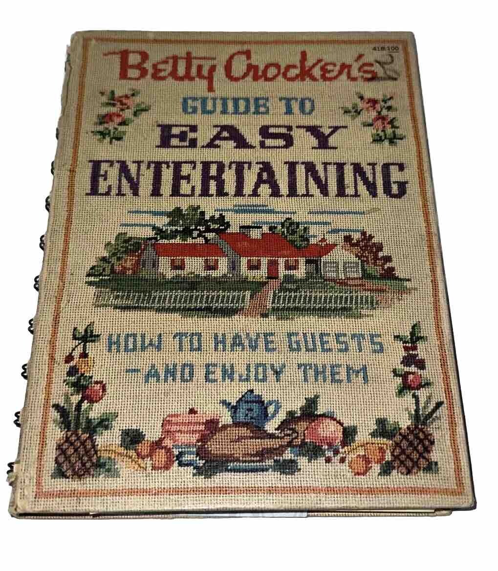 Vintage Betty Crocker's Guide To Easy Entertaining 1959